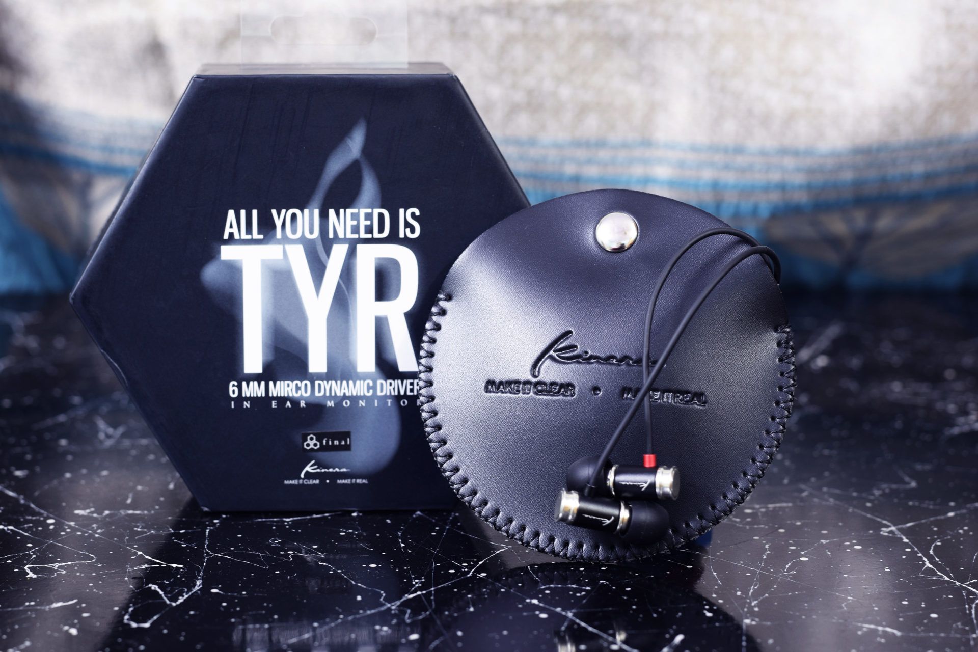 KINERA TYR Dynamic Driver In Ear Earphones Earbud HIFI DJ Monitor Earphone