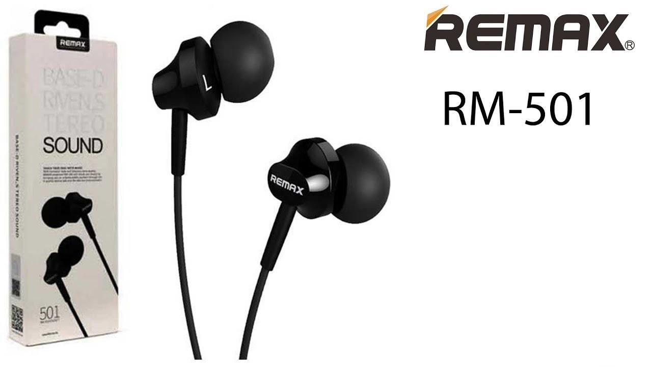 Remax RM 501 In-Ear Earphone Stereo Headset Metal Body  Remax RM-501 Bass Driven Stereo Sound Earphone  Enhanced Bass In-Ear With Mic Headphone