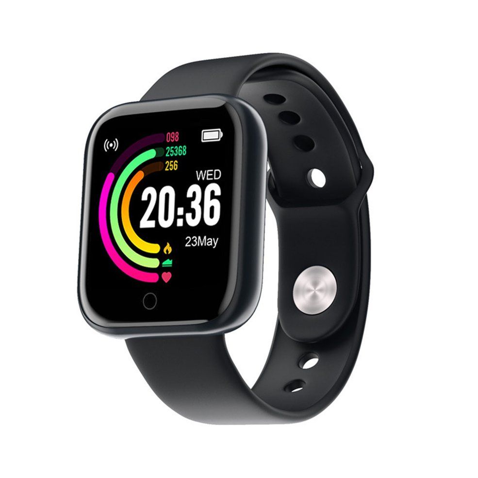 Y68TouchScreenWirelessIntelligentHeartRateMonitoringWaterproofWatch