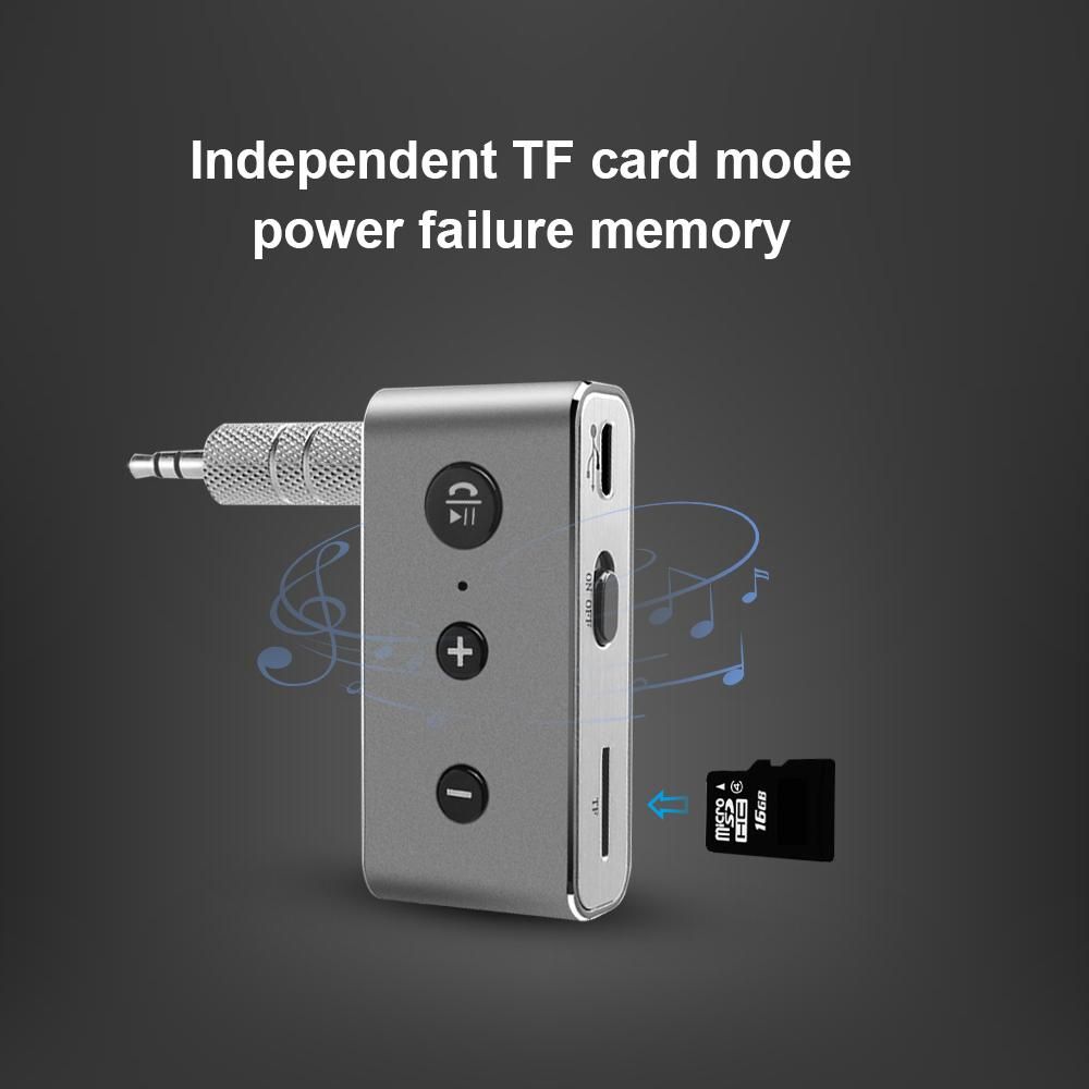 Wireless Bluetooth Receiver Transmitter Adapter For Car Music Audio Aux For Headphone Reciever Handsfree