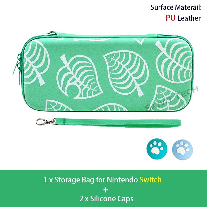 Nintendos Nintend Switch Bag Animal Crossing Portable Travel Carrying Case for Nintendo Switch/Lite Console Accessory