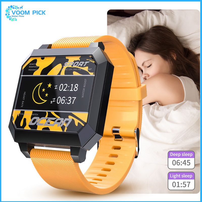 VOOM PICK LOKMAT OCEAN 2 Sports Smart Watch Heart Rate  Pressure12/24 hour dual system  step counting