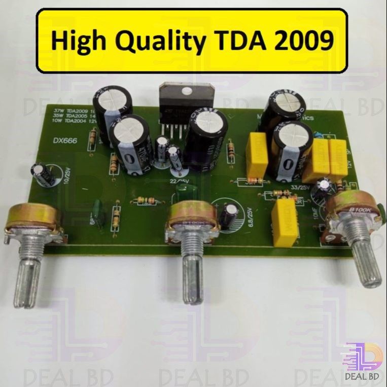 Heavy Capacitor TDA2009 12v Audio Amplifier Board 12w For Amplifier Audio Video Sound