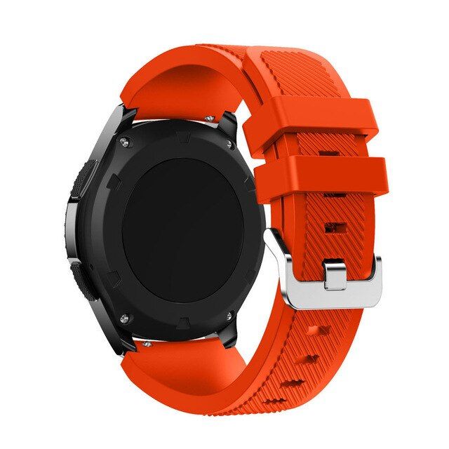 Universal 20mm 22mm Sport Silicone Bracelet for Samsung Galaxy Watch 3 41mm 45mm Active 2 Watch Band 40mm 44mm