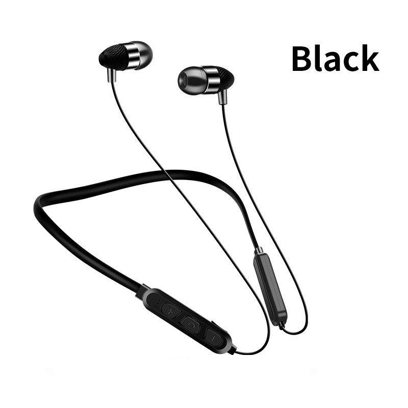 NYT Wireless Bluetooth 5.0 Headset Waterproof Blueototh Earbuds Noise Cancelling Stereo In-Ear Earphones Neckband Headphone With Mic
