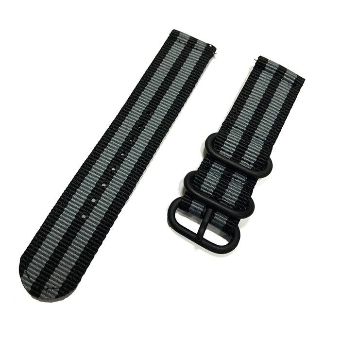 Woven Breathable Nylon Strap for Samsung Galaxy Watch 3 Band  for Amazfit 18mm 24mm 22mm 20mm Fabric Classic Watch Band