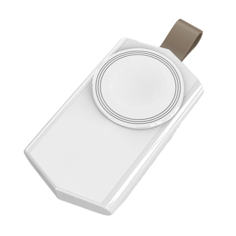 Wireless Charger for Apple Watch 6 USB Portable Magnetic Watch Wireless Charger for Apple Watch 6/5/4/3/2 /1/SE White
