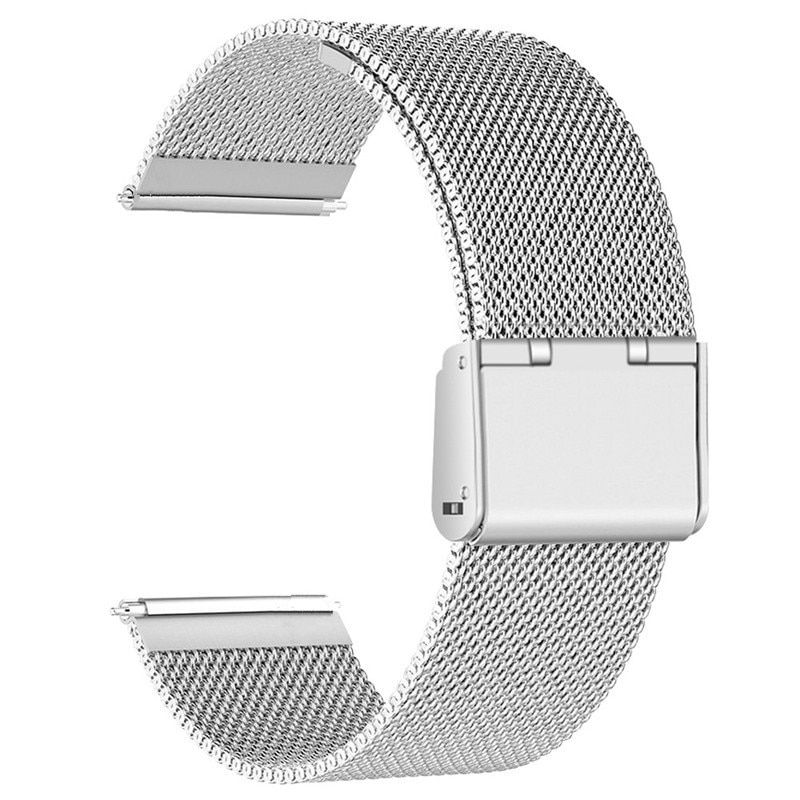 20mm 22mm Watch Strap for Samsung Galaxy Watch 46mm Stainless Steel Bracelet for Samsung Active 2 Correa Amazfit GTS GTR Bip