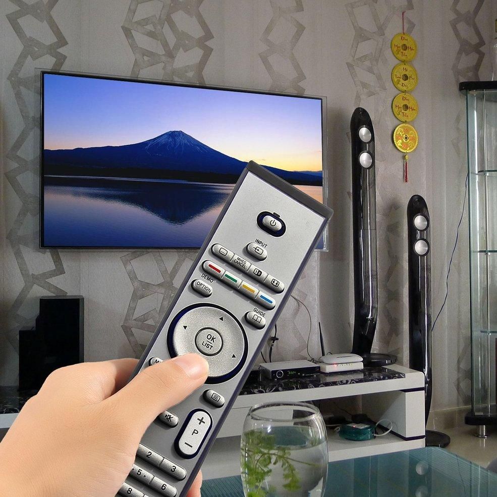 MA Remote Control for Philips TV RC 440/01 4404 4420 4703 with Ambilight Button