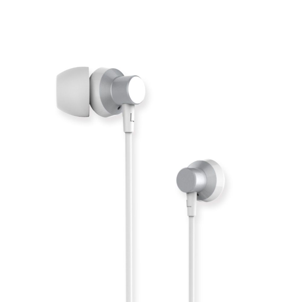 3.5mm Wired Stereo Deep Bass Earphone In-ear PC Phone Music Headset with Mic