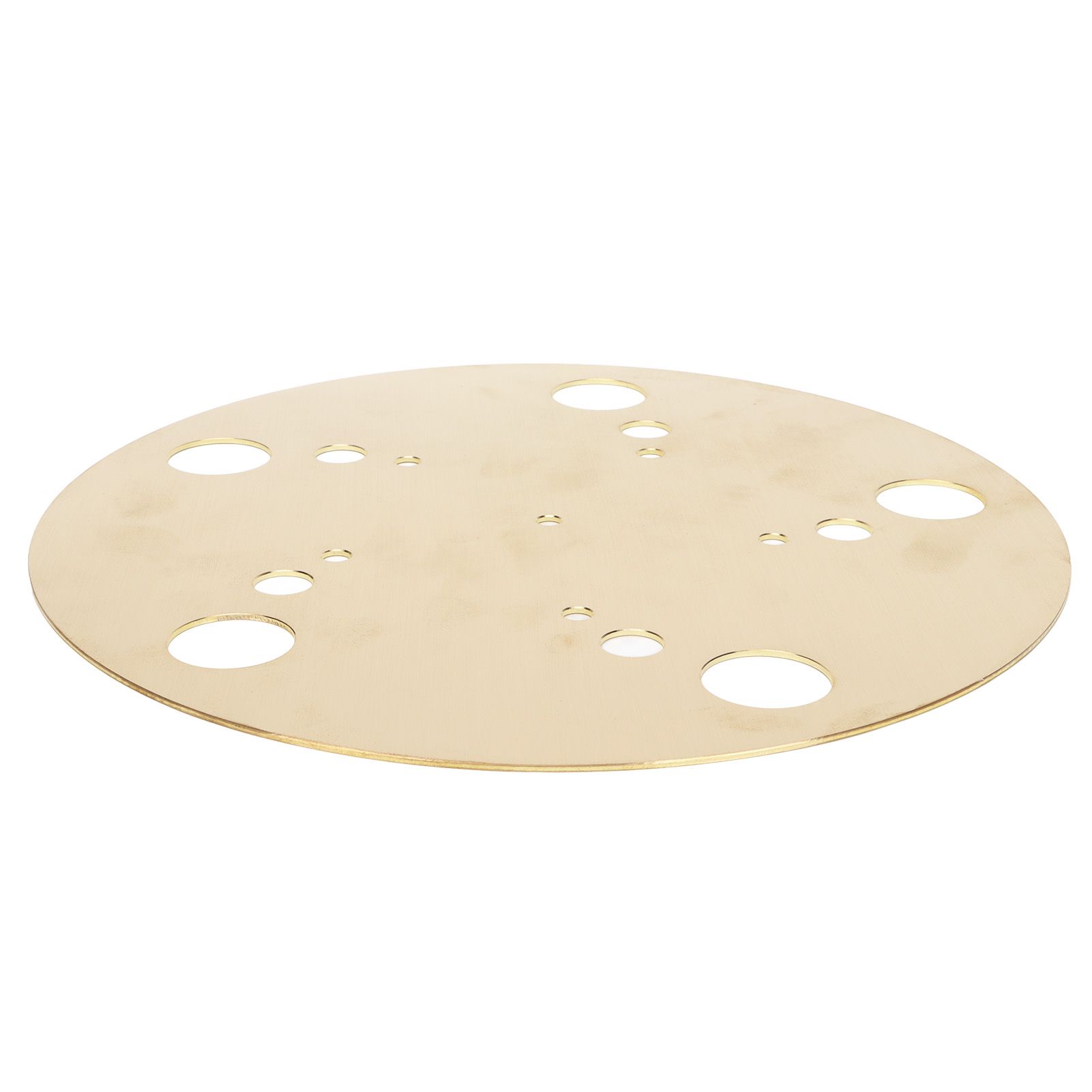 Romeng La Vinyl Record Pad Copper Anti Static Protective Professional Turntable Platter Mat for LP Player