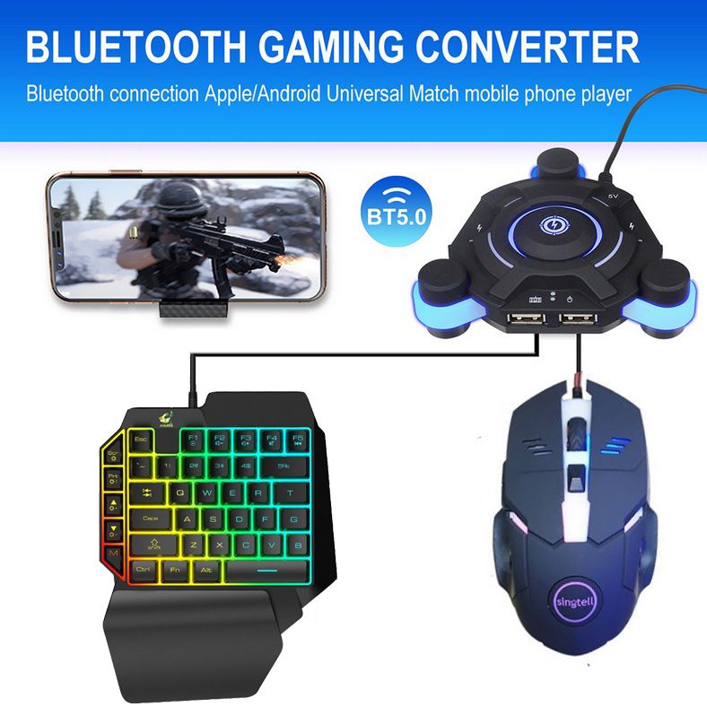 USB Gamepad Controller Converter Keyboard And Mouse Adapter