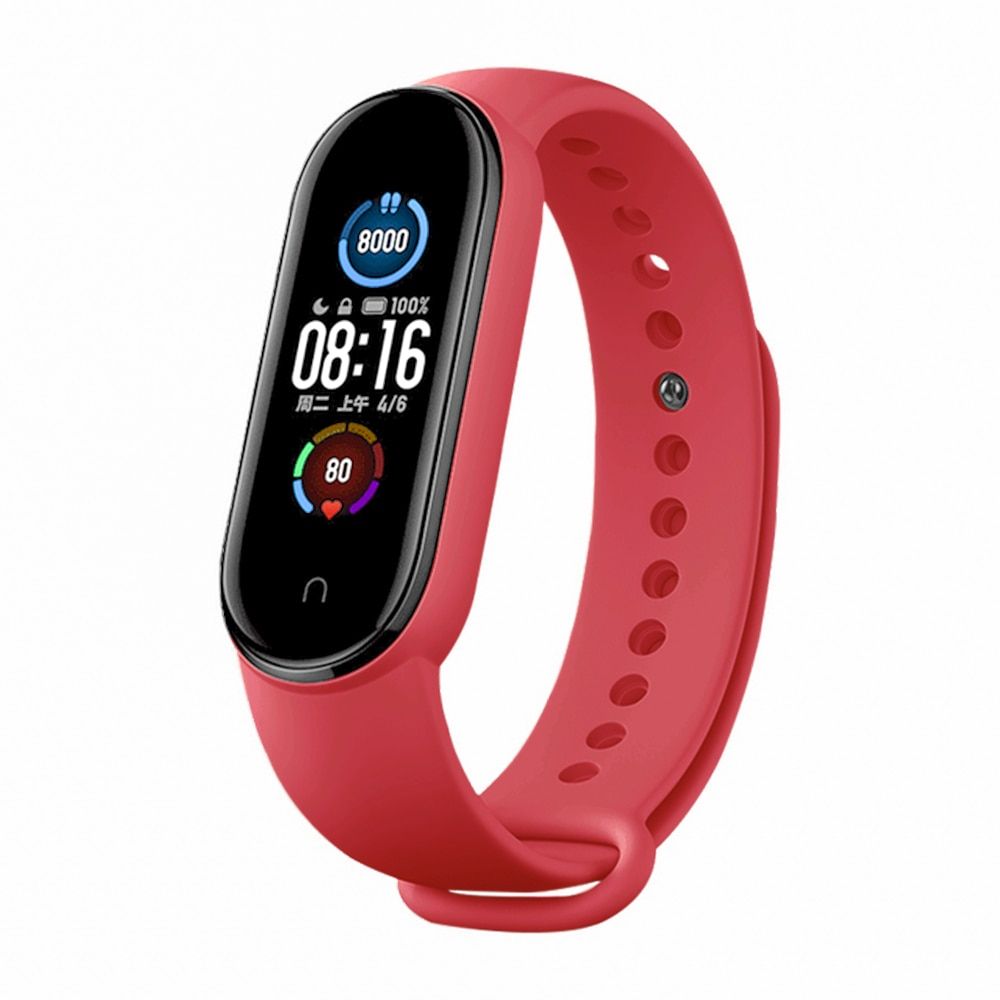 For XiaoSmart Band 6 5 4 3  Watchband Bracelet Replacement Silicone Sport Wrist Color TPU Strap XiaoOfficial Store New