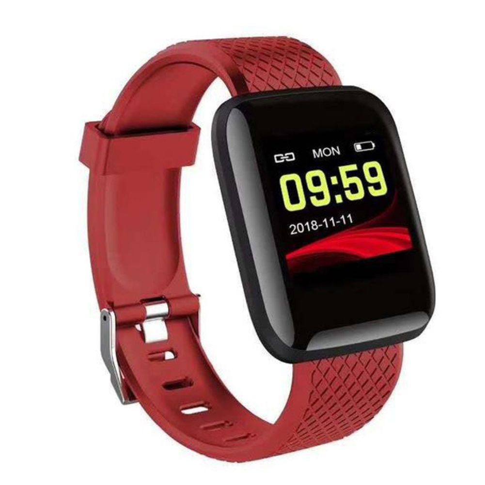 D13 116 Plus 1.3inch Bluetooth Blood Pressure Heart Rate Monitor Smart Bracelet