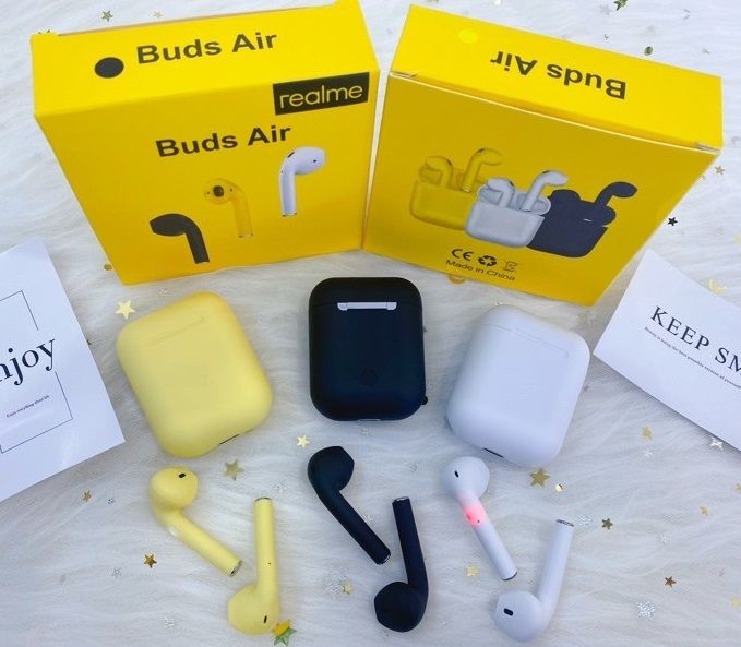 Realme Bads Air Wireless Bluetooth Headset In-Year Headphone - Bluetooth Headphone  - Bulotooth Headphone