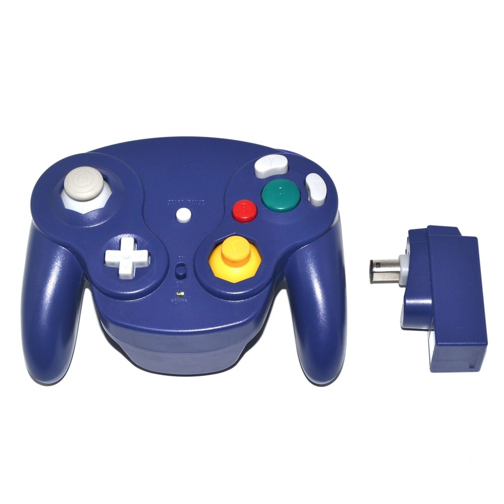 2.4GHz Wireless  Gamepad Controller Gamepad joystick with receiver for N-G-C for GameCube for wii