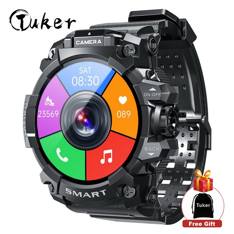 Tuker LOKMAT APPLLP6 New product Plug-In Cartoon 4G Ddownload APP Lnternet Multi-Function Camera Smart Watch