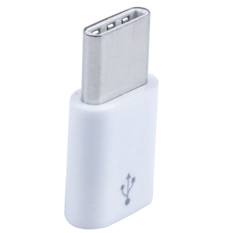 4X Universal USB Type C 3.1 Male to Micro-USB 2.0 5 Pin Female Data Adapter