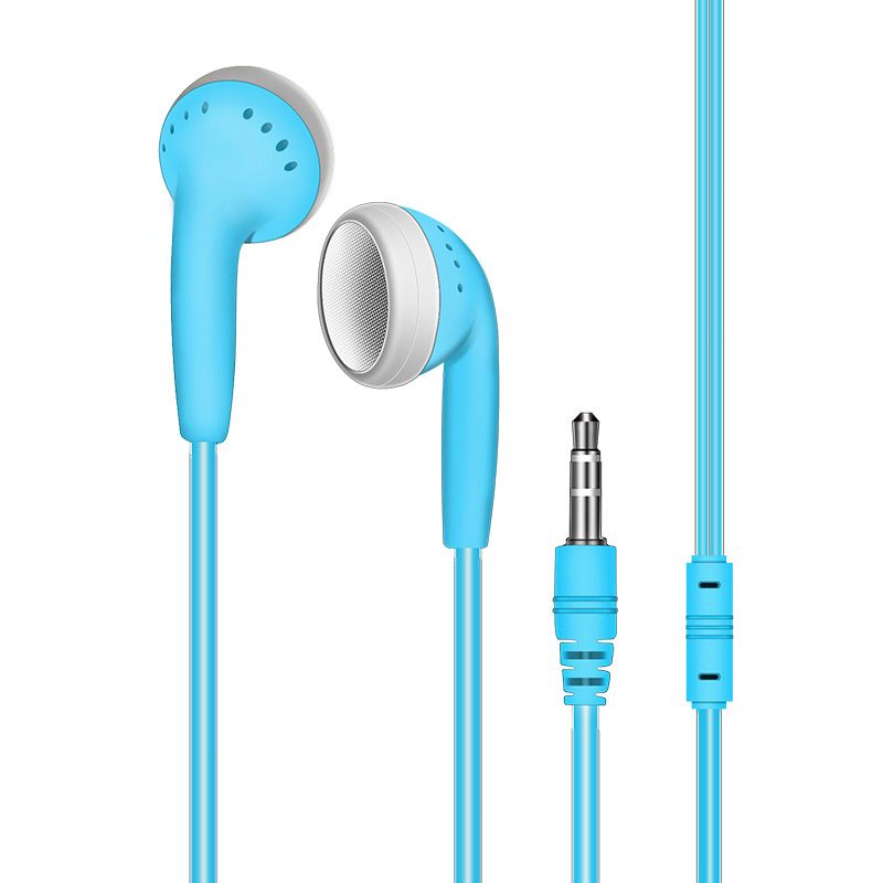 Yfashion 3.5mm Computer Earphone Crystal Cable MP3 Earphone Earbud for Universal Smart Phone