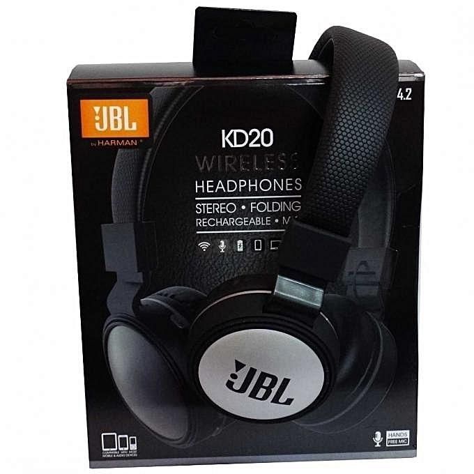 KD20 - Wireless Bluetooth Headphone - Black