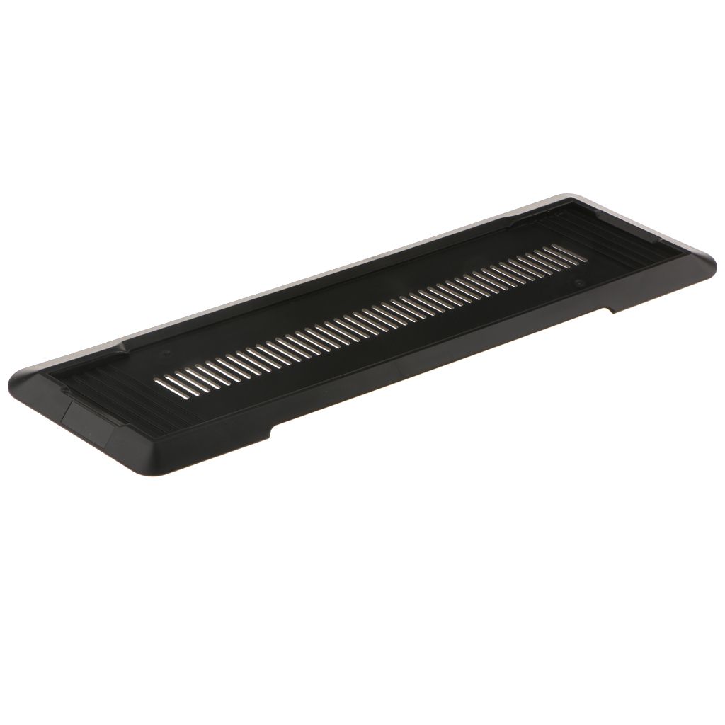 Vertical Stand Holder Cradle Plastic Base for Sony PS4 Game Console - Black