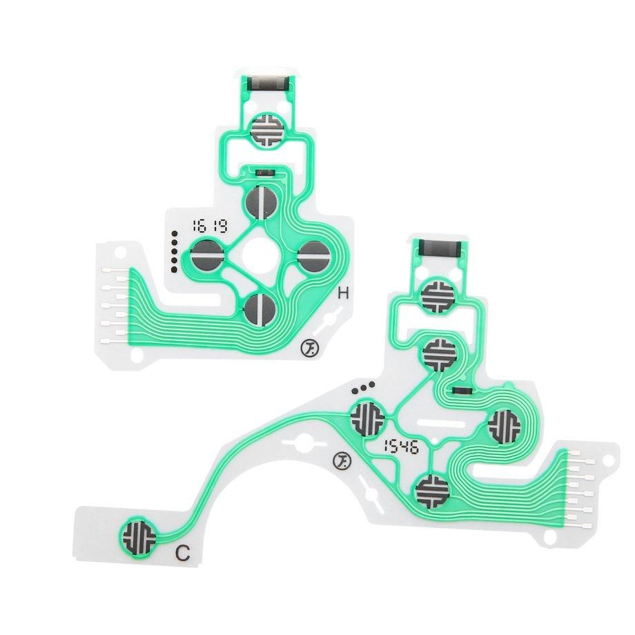 Conductive Film Replacement Controller Button Ribbon Circuit Board For PS4