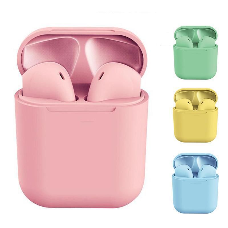 Inpods 12 TWS Earphones i12 Wireless Pop-ups Bluetooth 5.0 Headphone With Charging Power Box - Earphone