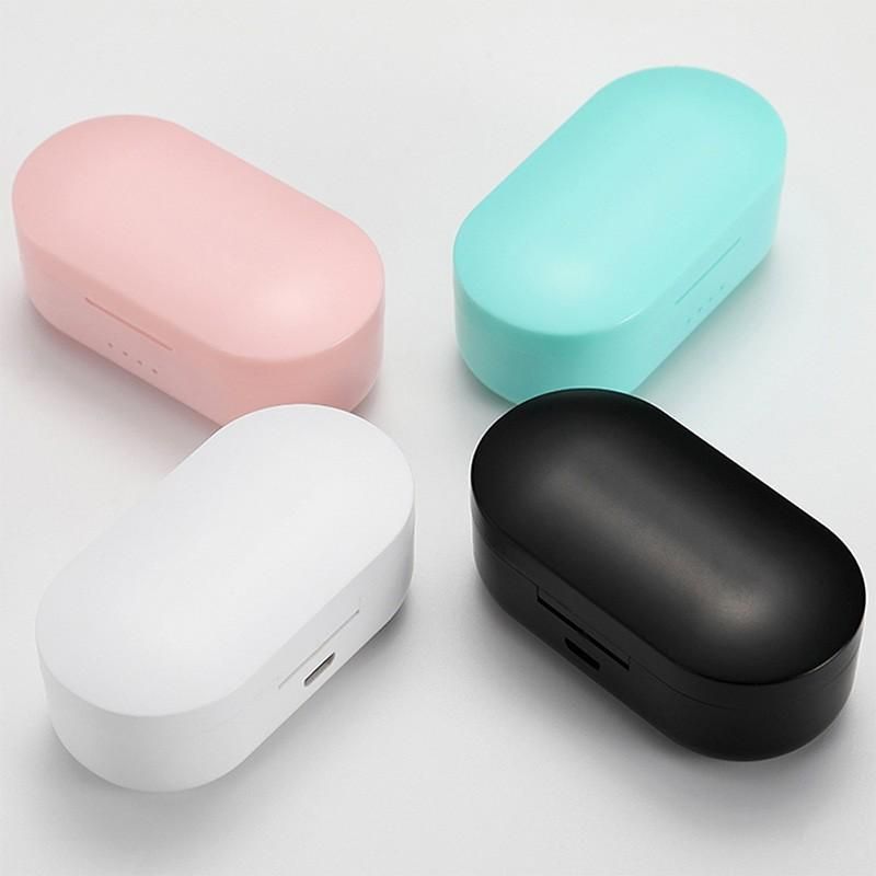TWS-M1 Mini Wireless Bluetooth Earphone Waterproof Sports Headset with Charging Box for Mobile Phone