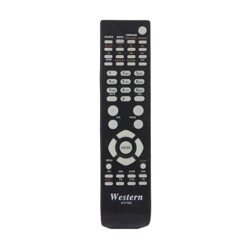 Western LCD/LED TV Remote - RC33 - Black