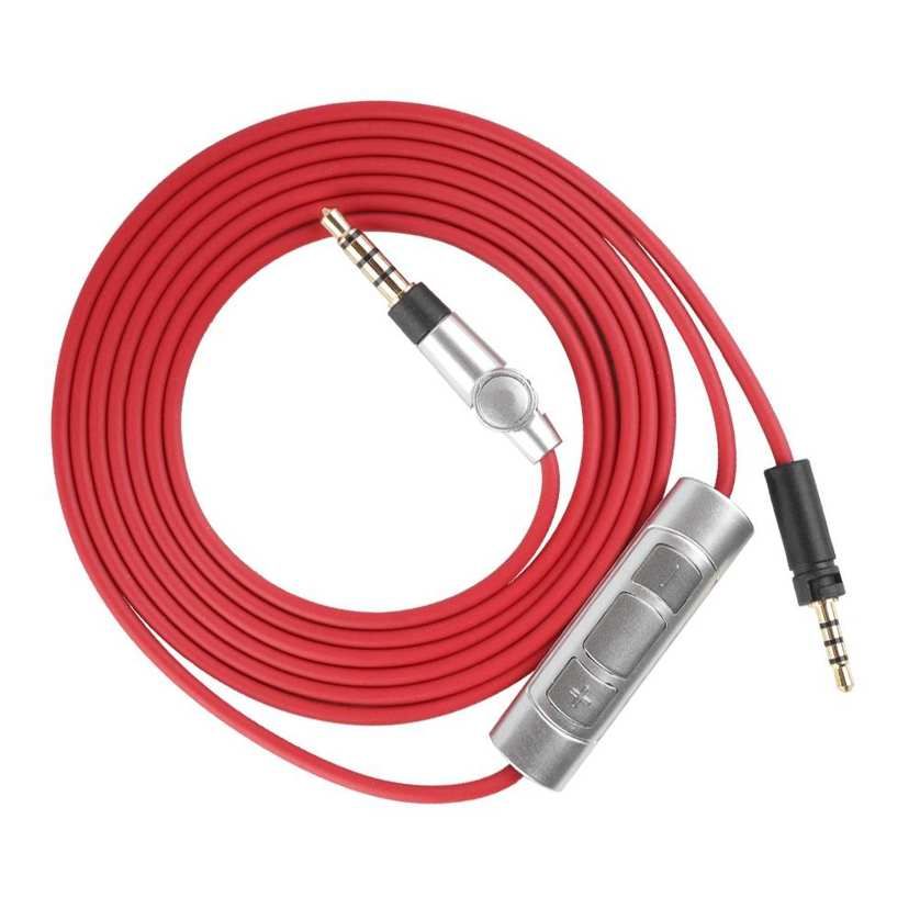 Detachable Earphone Cable for Sennheiser Momentum Replacement Audio Cord for Android iPhone