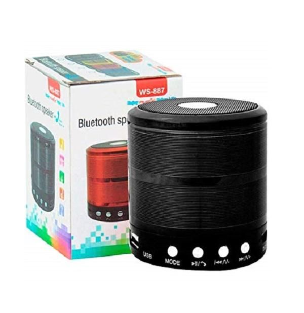 WS - 887 Bluetooth Speaker - Black