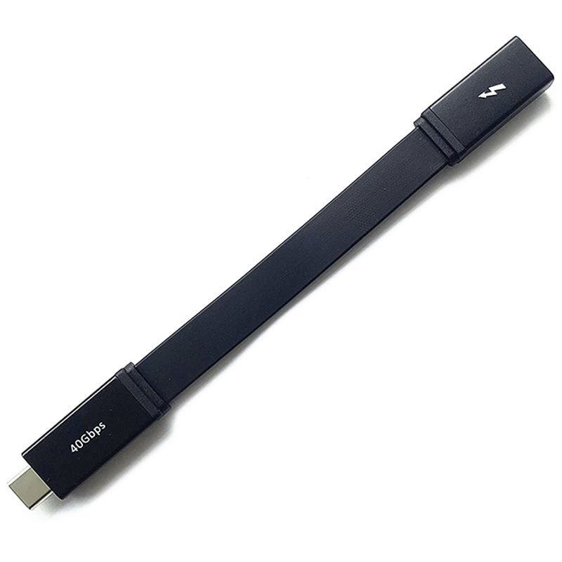 Extension Cable 40Gbps or USB C Male to Female Cable 15cm,Support Data Sync 100W Charging, Compatible USB 3.1 Gen1 and 2