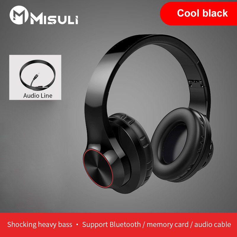 A11 Wireless Headphones Bluetooth 5.0 Headset Over Ear Stereo Super Bass Earphones With Microphone For Phone