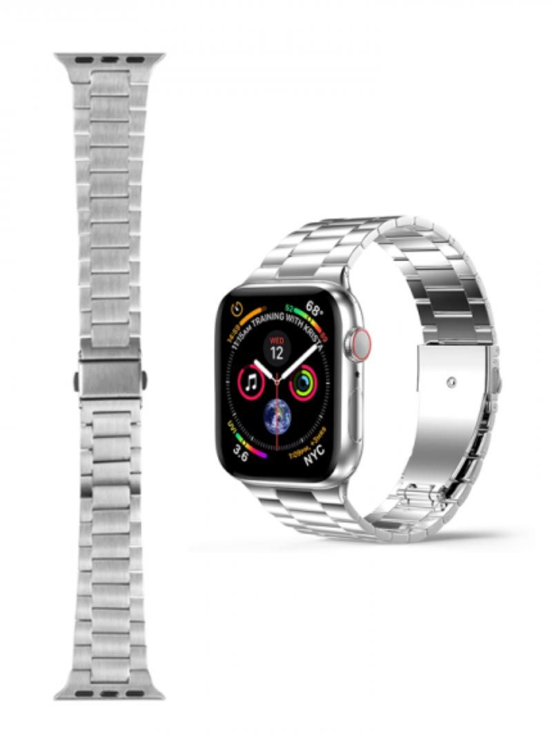 42mm Stainless Steel Watch Band Bracelet Strip for Apple Watch iWatch Series 1/2/3 Mens Apple Watch Bands