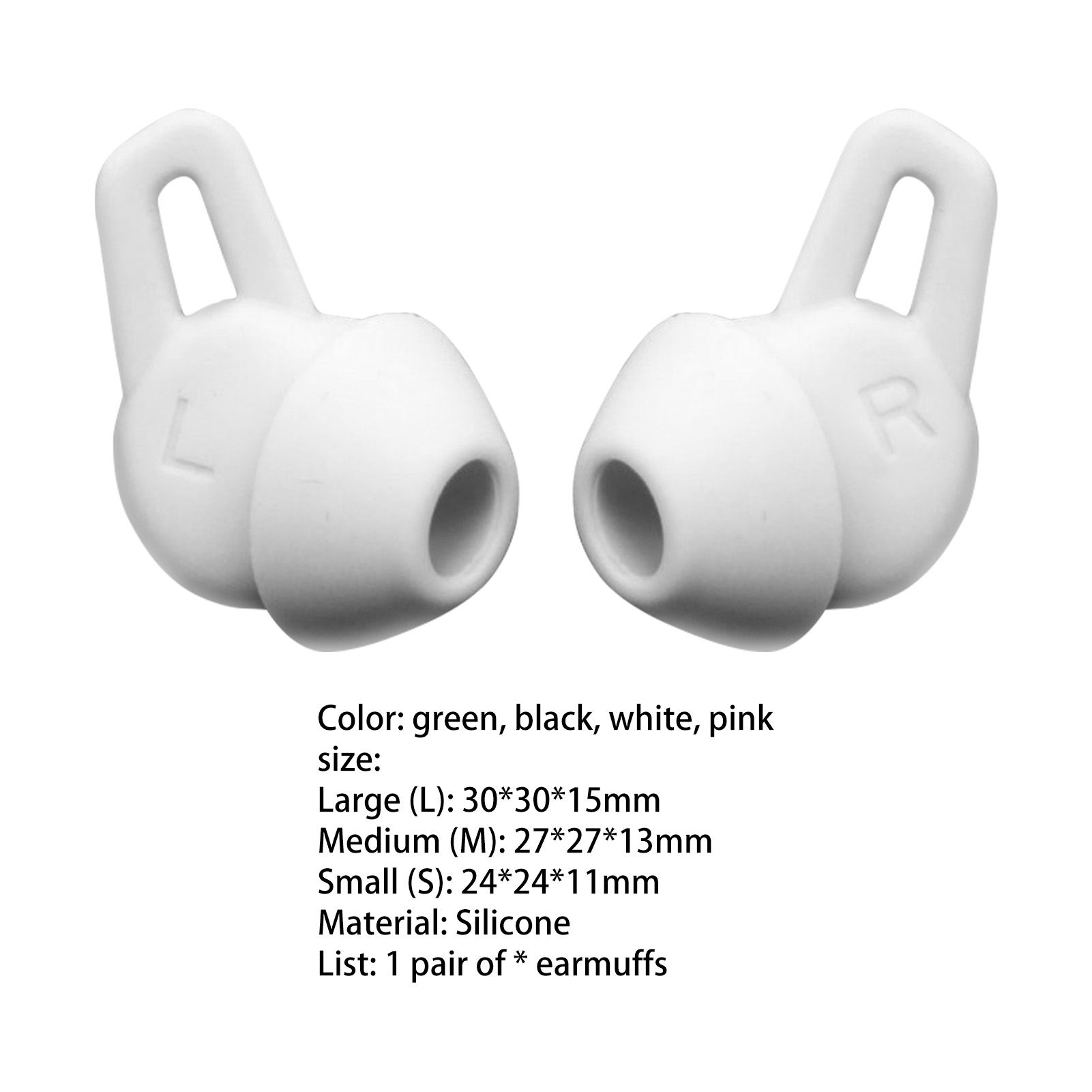 Eartips Waterproof Bluetooth-compatible Earbud Silicone Cushion