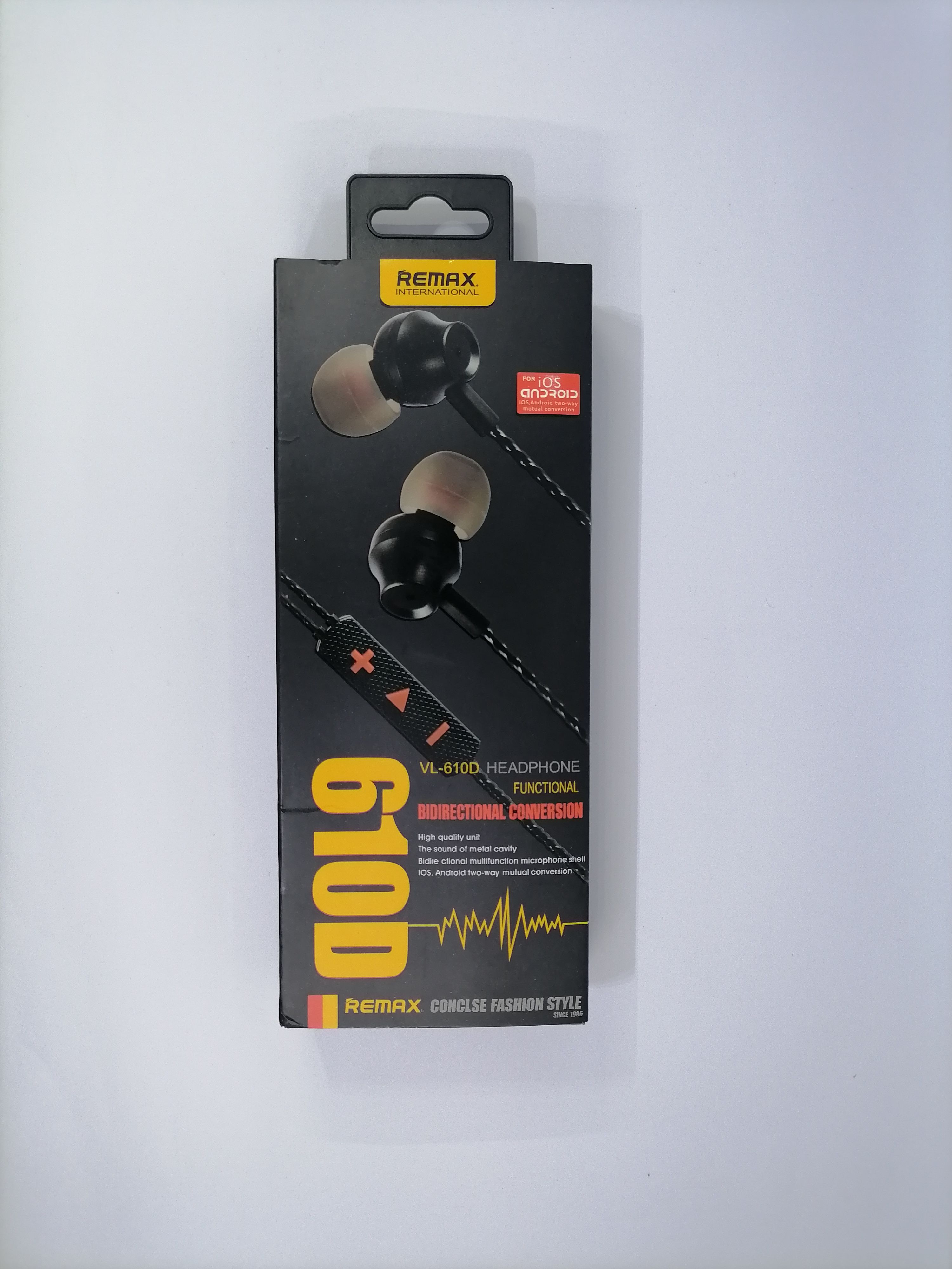 REMAX RM-610D EXTRA BASS EARPHONE