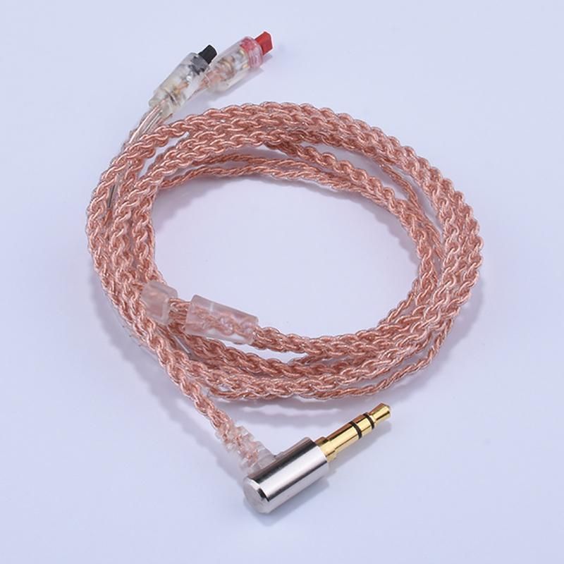 Earphone Replacement Cable 0.78mm Jack MMCX/2PIN/IE80 IM50/IM70 Interface Single Crystal Copper OCC 3.5mm Plug  for SEURE/Weston Audio Technica 1964