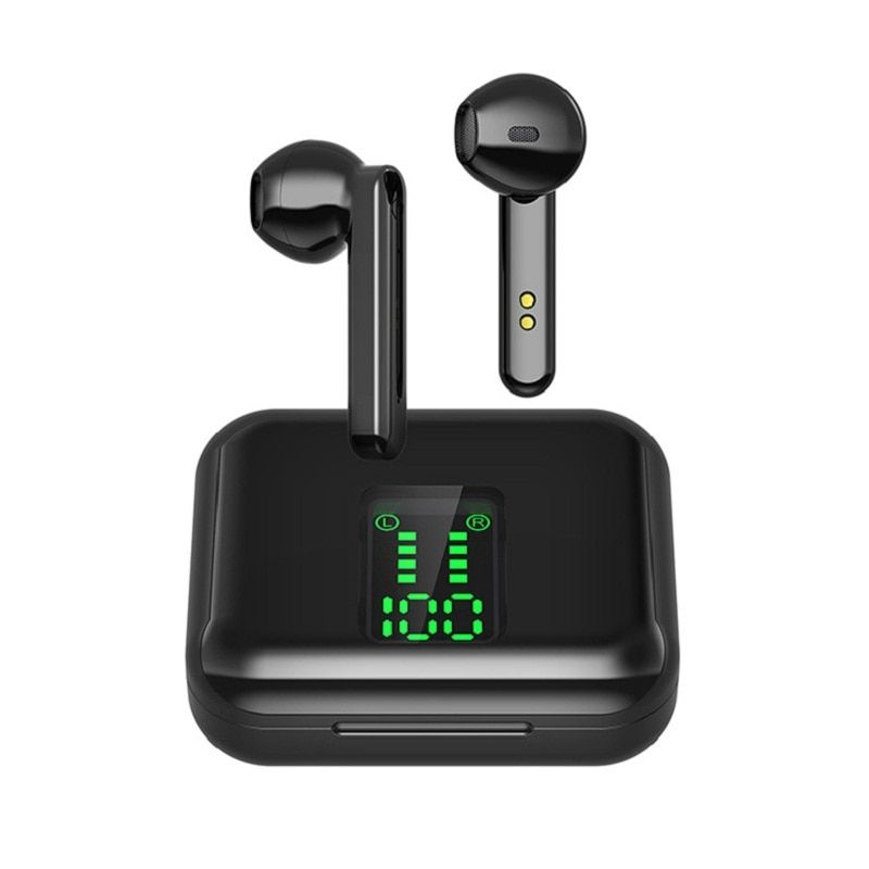 Bluetooth Earphones Touch Stereo Headsets HiFi Music Sport Waterproof Wireless Earphone Led Display Earbuds PK I12 Tws Inpods 12