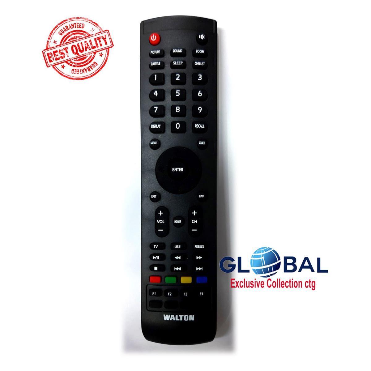 Walton All LED & Smart TV Support ,USB Button compatible Remote Control High Quality. , Android Smart TV Master Remote Controller