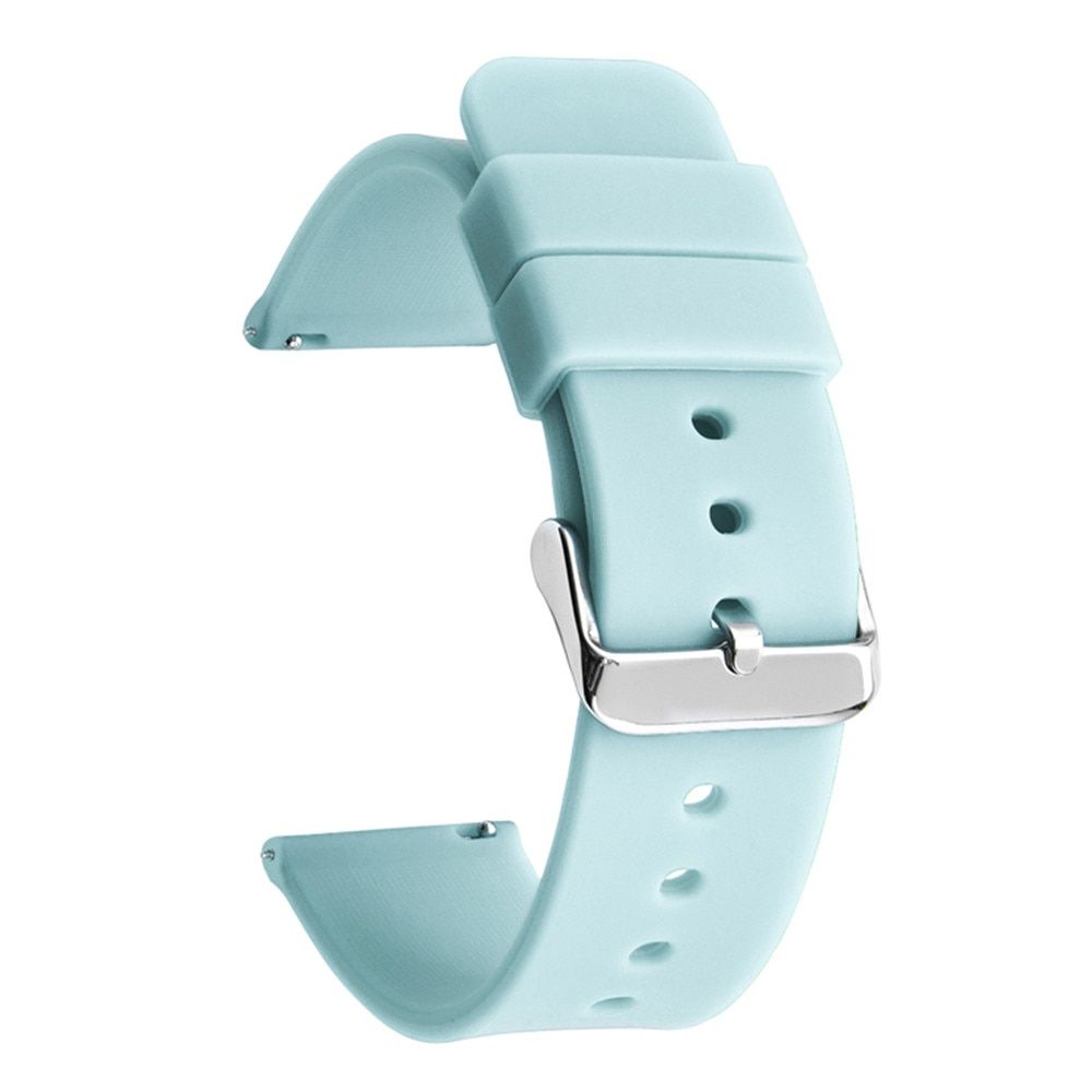 14mm 16mm 18mm 20mm 22mm 24mm Silicone Band Strap Quick Release Watchband Bracelet for Samsung Active 2 Huami Huawei Smart Watch