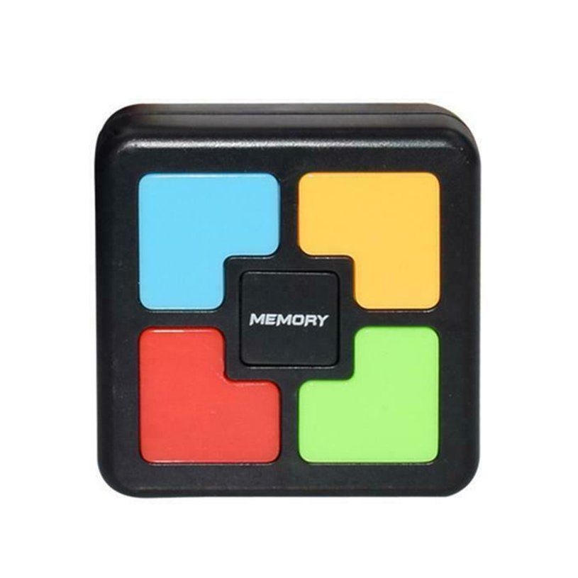 Children Puzzle Memory Game Console LED Light Sound Interactive Toy