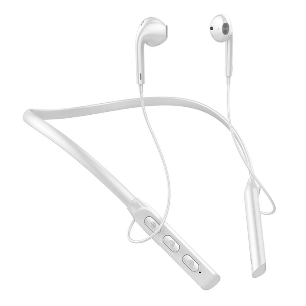 New TWS Wireless Halter Neck Bluetooth Neck-mounted Headphones Stereo Subwoofer Hanging Magnetic earphone Waterproof Sports Headset with nice material