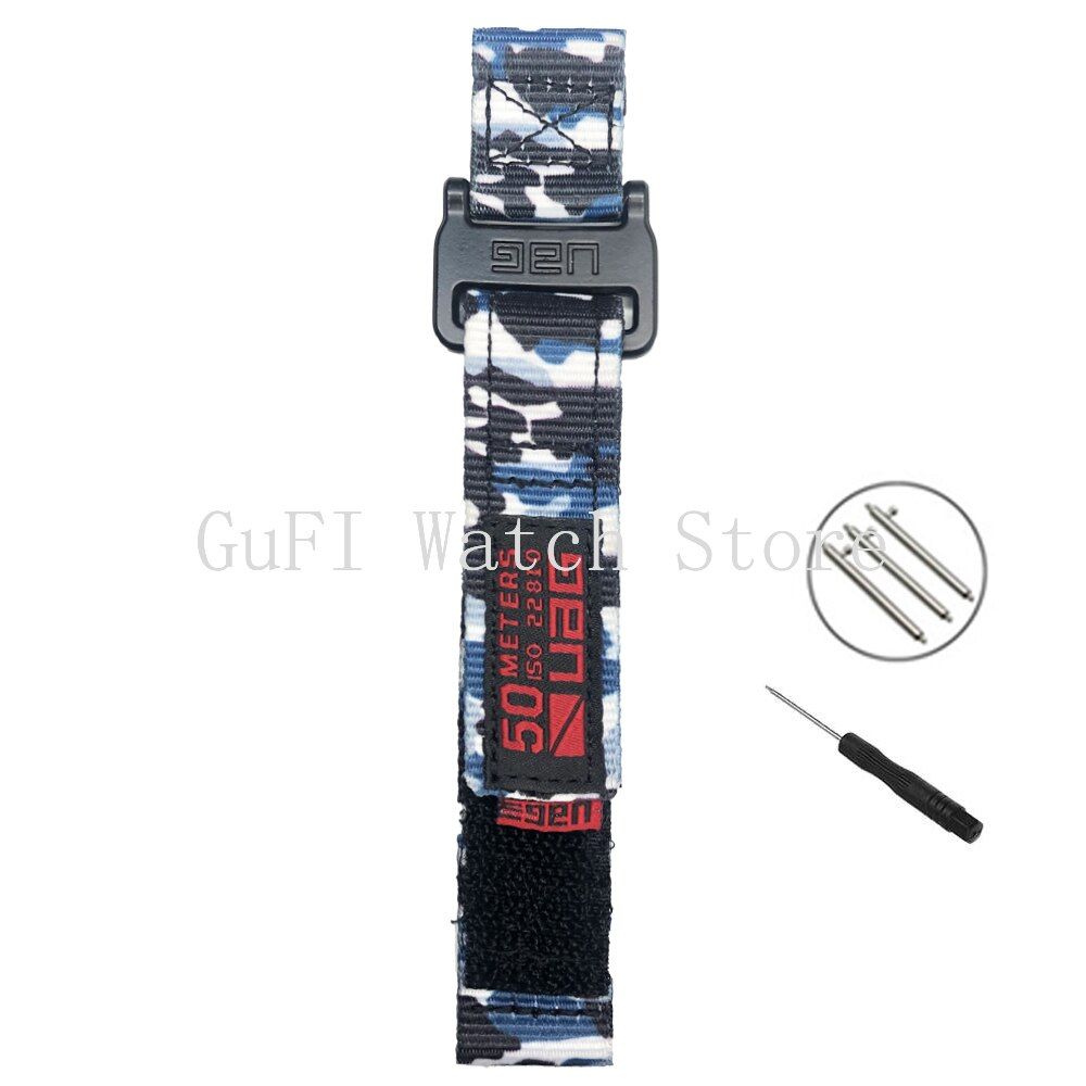 22mm nylon sport watch band for samsung Galaxy 46mm watch 3 45mm strap wristband for grea S3 huawei GT2 pro 46mm loop