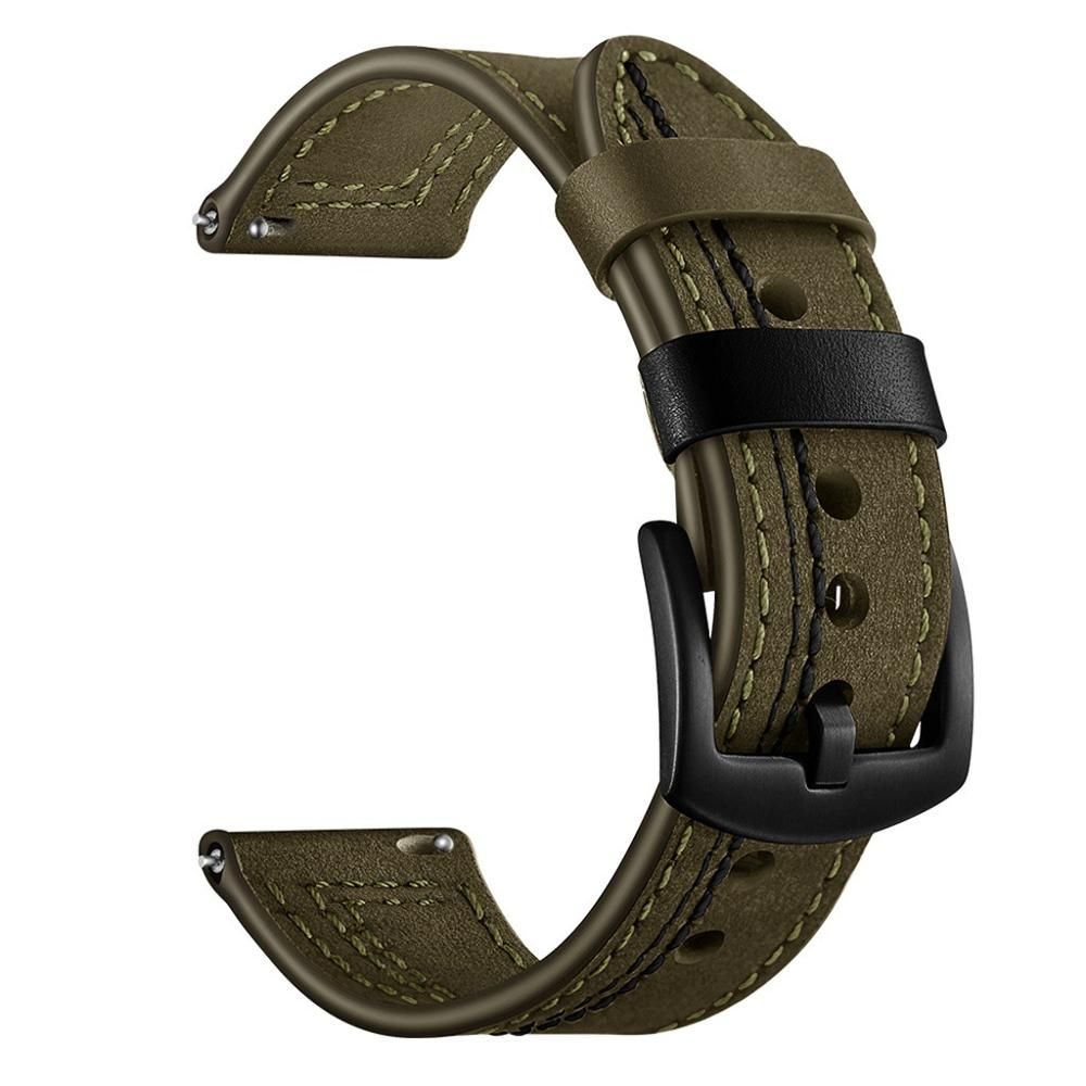 Leather Strap 22mm 20mm for Huawei Watch GT 2 Strap Wrist Band for Samsung Galaxy Watch 46mm 42mm for Smart Watch