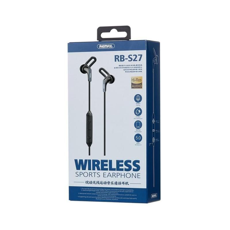 Remax RB S27 Bluetooth Neck Wear Sports Casual Headphones