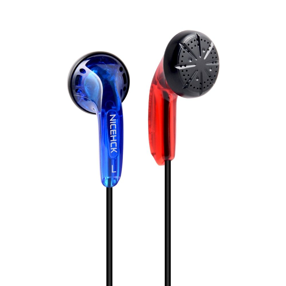 NICEHCK Traceless 3.5mm HIFI Earbud 15.4mm Dynamic Driver Unit DJ Bass Earphone Wired HD Microphone Headset ME80/EB2/B40 VIDO
