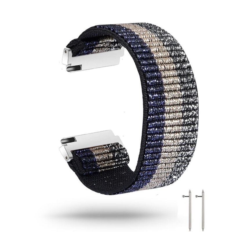 18mm 20mm 22mm Scrunchie Elastic Sport Strap for Samsung Galaxy Watch 46mm band Nylon active 2 gear s3 band For Woman Bracelet