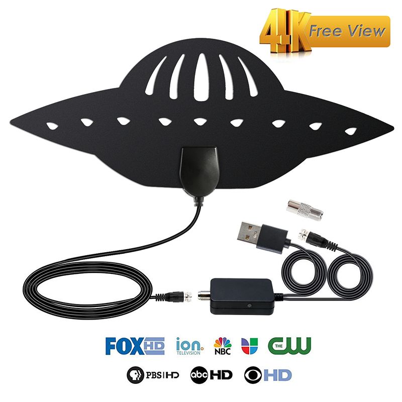 Yfashion Digital  V HDTV 200 les Long Range HQ HDTV Indoor Antena Freeview HD