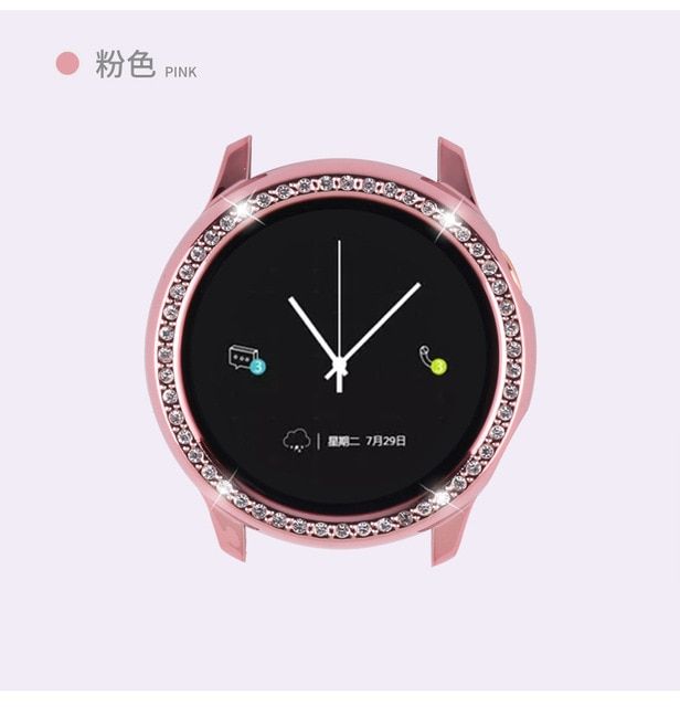 Watch case for Samsung watch 3 41mm 45mm/ galaxy active 2 40mm 44mm / galaxy active SM-R500 bumper Protector HD Full coverage Screen Protection case for samsung watch