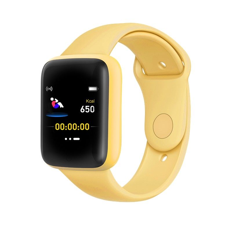 DASI Y68S Smartwatch Men Women Sport Fitness Tracker Watches D20S Heart Rate Blood Pressure Sleep Monitoring Smart Watch